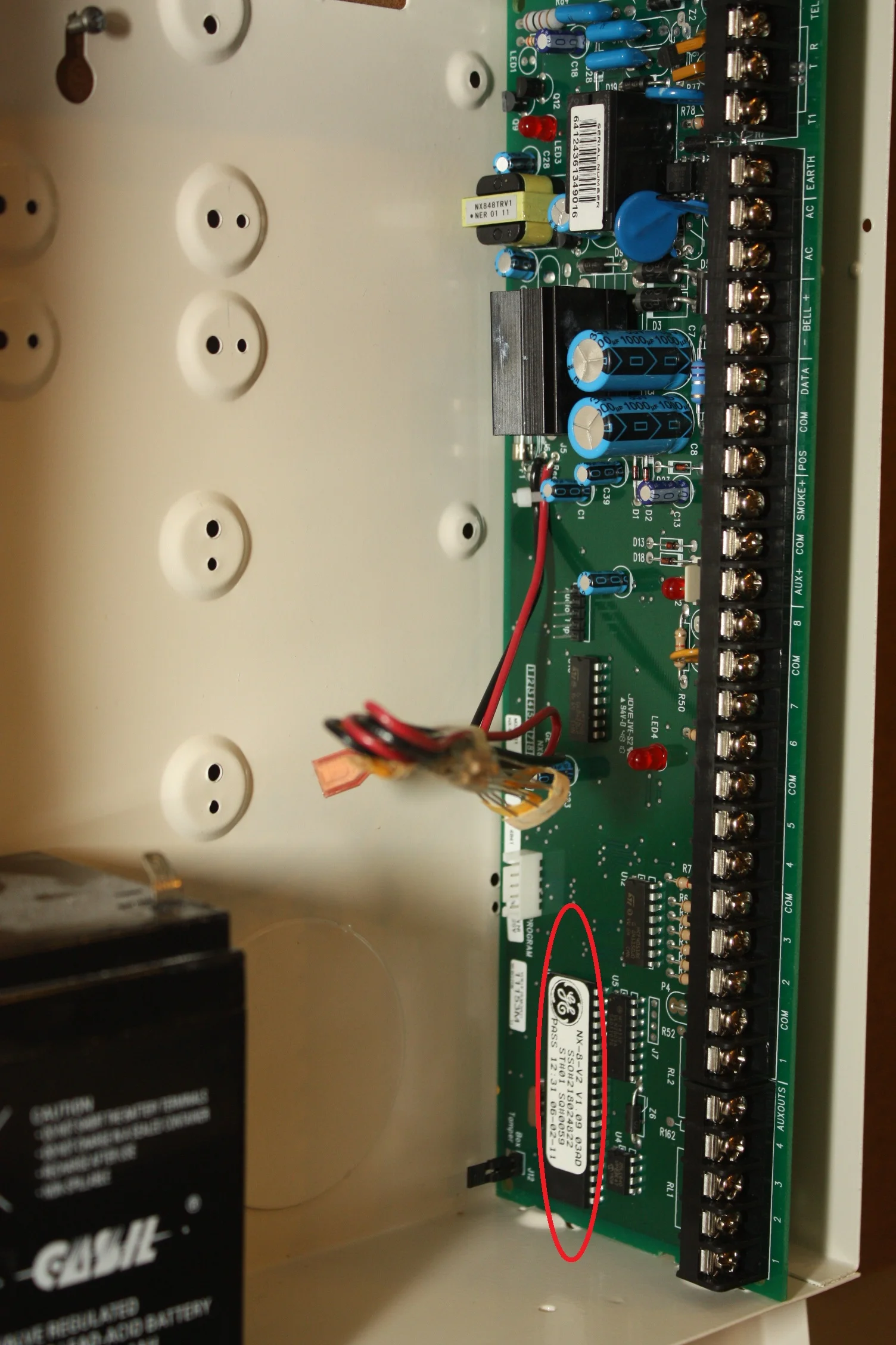 Caddx NX 1448e Fixed English — NCA Alarms Nashville